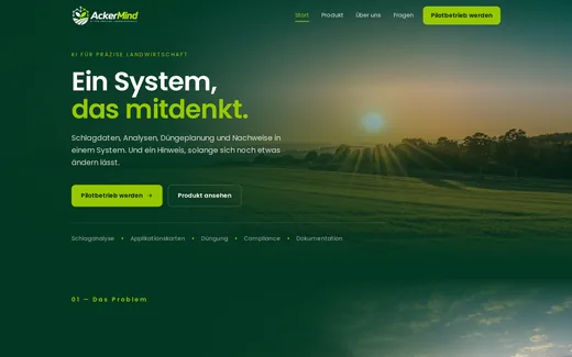 Website von AckerMind