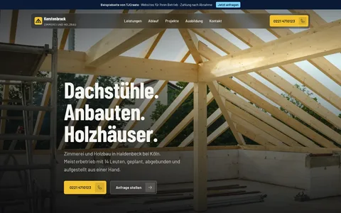 Entwurf einer Website auf dem Bildschirm